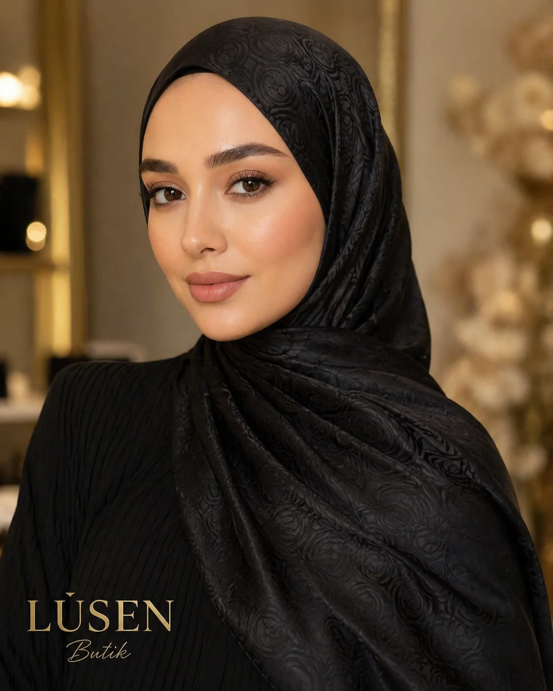 LUSEN YILDIZ ŞAL SİYAH